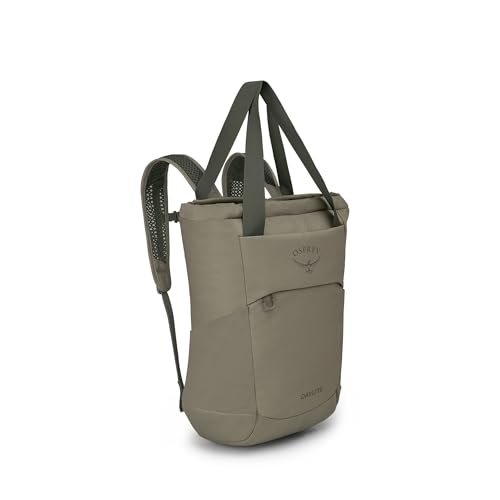Osprey Daylite Tote Pack - Zaino-Sporta Convertibile Durevole, Versatile E Comodo - Hiking Quotidiano In Viaggio - Concrete Tan O/S