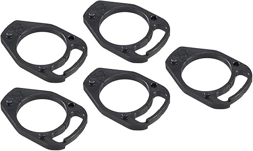 Ritchey Distanziali Per Cuffie, Compatibili Solo Con Sistema Di Commutazione, 5 Mm, Confezione Da 5, Nero