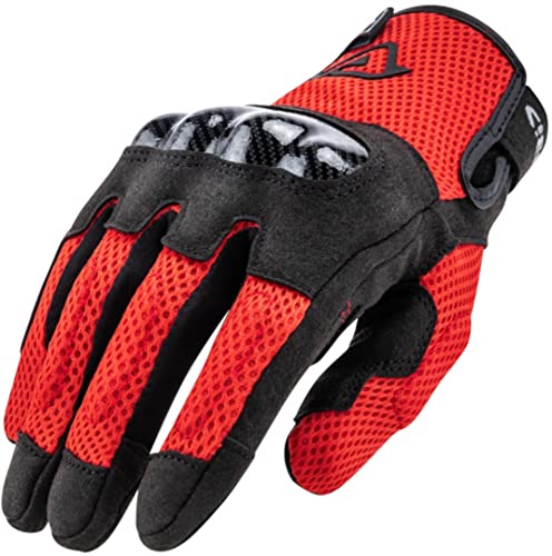 Acerbis Ramsey My Vented Guanti Moto (Red,S)