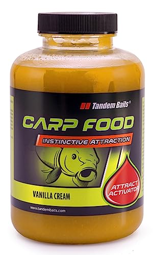 Tandem Baits Attrattore Liquido Attractivo Per La Pesca Alla Carpa Carp Food Attract Activator 500 Ml Vaniglia E Panna