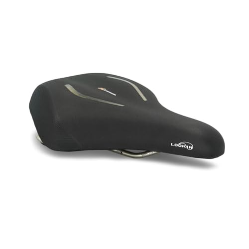 Selle Royal 8021890611468, Sella Royal Lookin Evo Relaxed Stracciatella Unis Unisex Adulto, Nero, Taglia Unica
