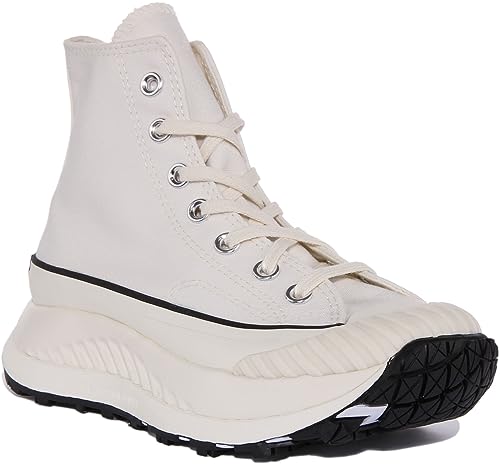Converse Chuck Taylor All Star Classic Sneakers Alte Bianche Unisex 39