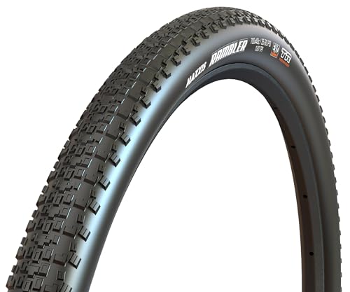 Maxxis Copertura Rambler 700X50C Silkshield Tr 60Tpi Pieghevole, Copertone Per Bicicletta Gravel Unisex Adulto, Nero