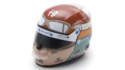 Modellino Scala Compatibile Con Casco Alfa Romeo Valtteri Bottas Gp D'Italia 2023 1:5 Spark Modello 5Hf121