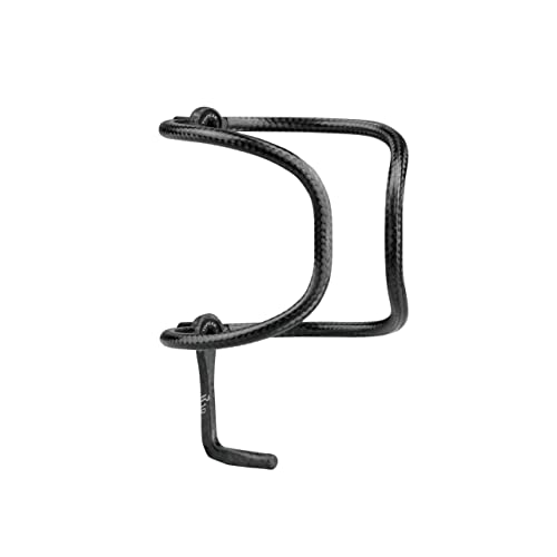 Topeak Feza R10 - Porta Borraccia Tubolare In Carbonio Per Bici Da Strada, Colore: Nero