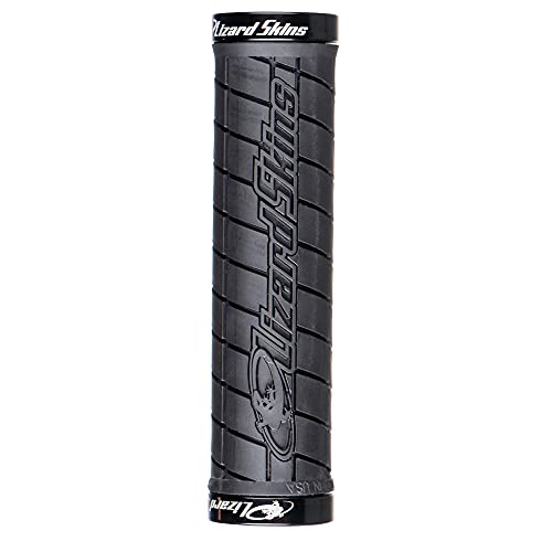 Lizard Skins Manopole Manubrio Bici, 130Mm, Nero (Schwarz), 130Mm