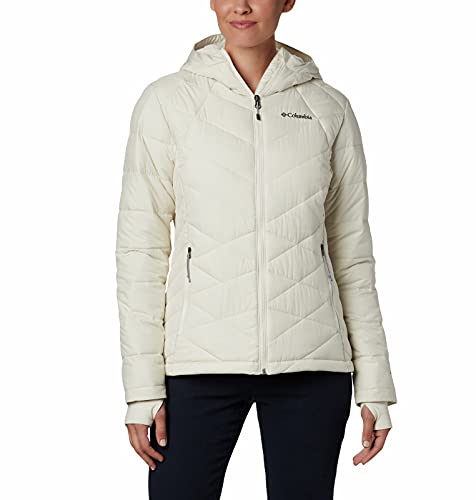 Columbia Heavenly, Giacca Donna, Bianco (Gesso), M