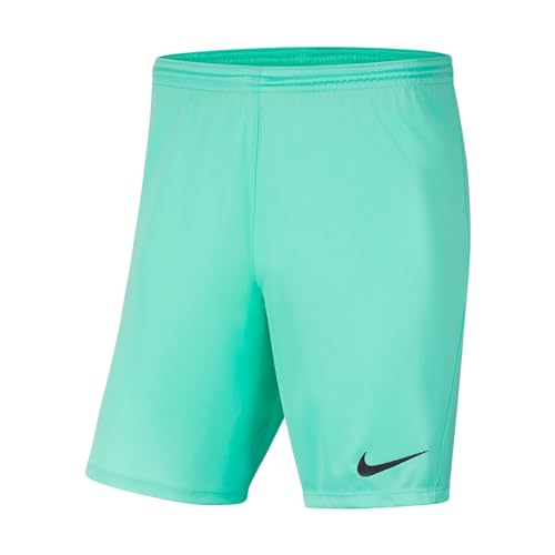 Nike Park Iii Nb, Pantaloncini Bambino, Hyper Turq/Nero, S