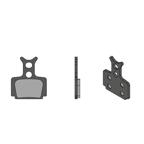 Brenta Ciclo 8033413727198, Organic Brake Pads For System T1 Unisex Adulto, Nero, Taglia Unica