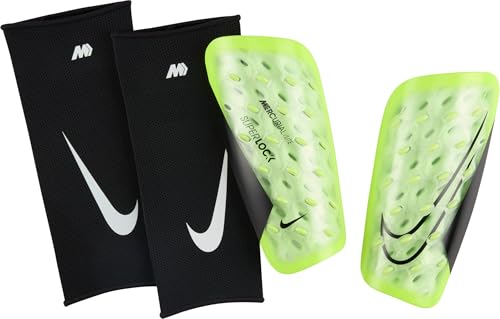 Nike Mercurial Lite Superlock Dn3609-702 - Parastinchi Per Calcio Volt/Barely Volt/Black, L
