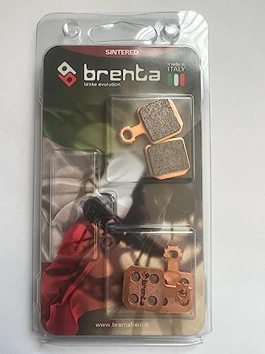 Brenta Ciclo 8033413728270, Sintered Brake Pads For System Mt5/Mt7 Magura 4 Unisex Adulto, Nero, Taglia Unica
