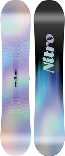 Nitro Snowboards Girl Spirit Kids Brd All Mountain Freestyle Twin Board Snowboard, Multicolore, 116