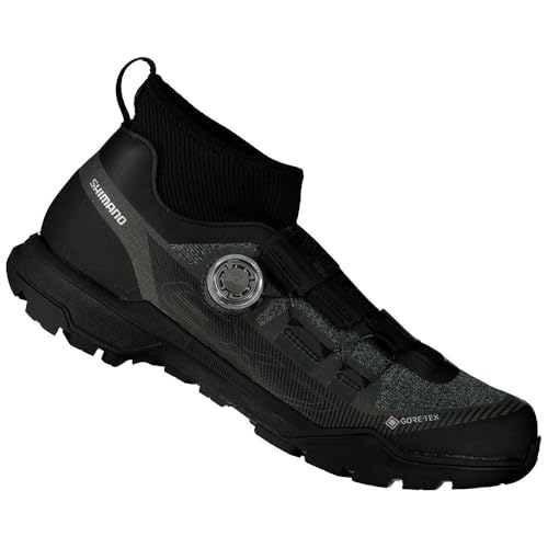 Shimano Abbigliamento Ex7 (Ex700) Gore-Tex Scarpe, Nero, Taglia 46