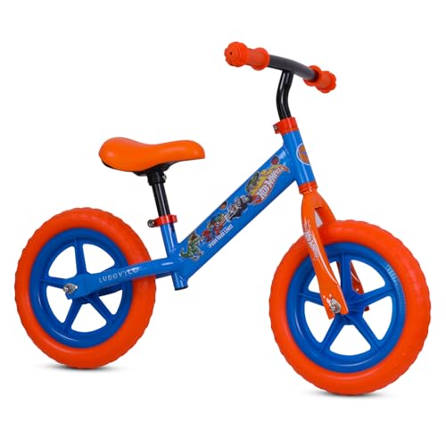 Hot Wheels|Magikbike| Bicicletta Bambini Senza Pedali 2-5 Anni, Bici Senza Pedali Balance Bike Per L'Equilibrio Personalizzabile, Con Manubrio E Selli