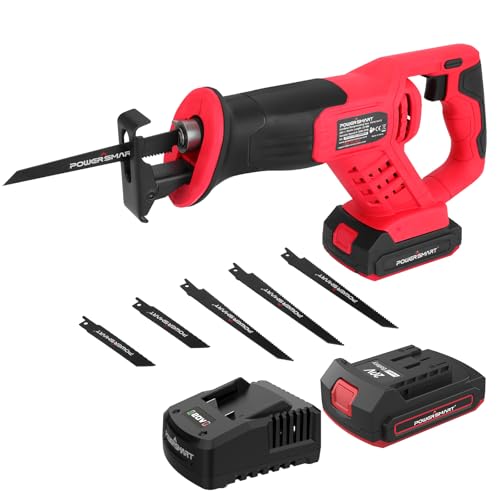 Powersmart Sega Alternativa A Batteria, Sawzall A Batteria A Velocità Variabile, Sega A Sciabola Sostitutiva, Zaws A Batteria, Caricabatteria A 5 Lame