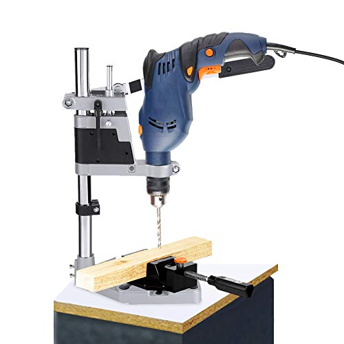 Trapano A Colonna, Universale Resistente Strumento Di Riparazione Banco Di Supporto Scrivania Con Base Monoforo, Massima Di Foratura È Di 60 Mm, Per L