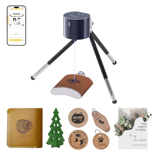 Laserpecker L1 Pro Incisore Laser, Laser Cutter Portatile Taglio Laser Strumenti, Macchina Taglio Laser Con Supporto Da Tavolo E Occhiali Protettivi I