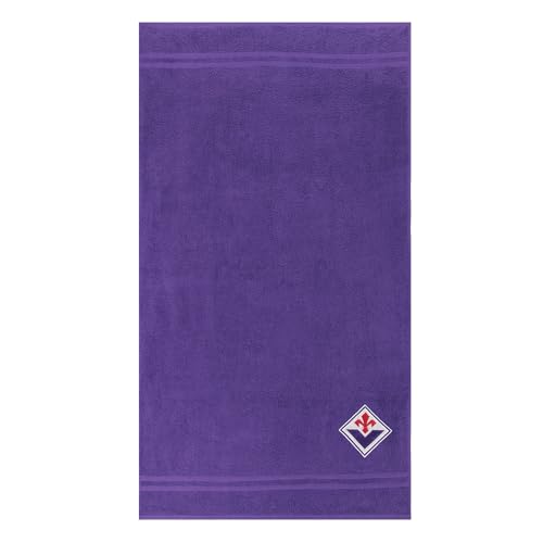 Only4Fan Asciugamano/Telo In Cotone Acf Fiorentina, 70X140 Cm