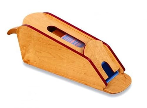 Dal Porta Carte Sabot Blackjack In Legno, 43 Cm, Bianco/Rosso