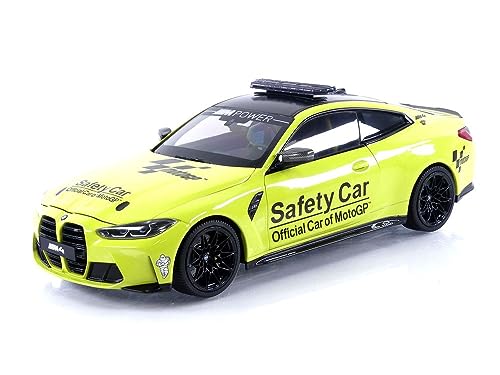 Minichamps 113020126 - B-M-W M4 Safety Car 2020 Official Car Of Motogp With Openings - Scala 1/18 - Modello Da Collezione