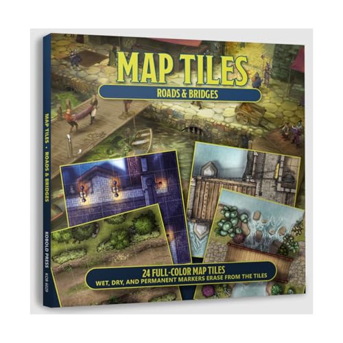 Kobold Press Piastrelle Mappa - Strade & Ponti