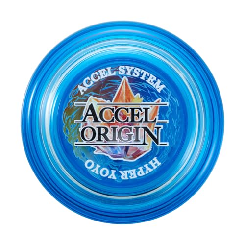 Bandai 60003 Accel Hyper Yoyó Blu, Gioco Di Abilità, Yoyo Ideale Per Bambini Di 8 Anni, Con Sistema Accel, Mette Alla Prova Tutti I Trucchi In Modo Se