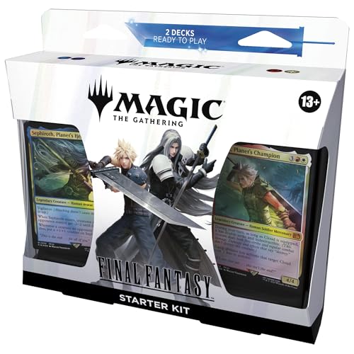 Kit Iniziale Di Magic: The Gathering - Final Fantasy - Muovi I Primi Passi In Magic Con I 2 Mazzi Pronto All’Uso (Versione Inglese)
