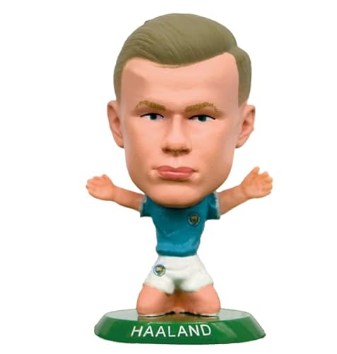 Soccerstarz - Man City Erling Haaland - Home Kit (Classic Kit) - Amazon Sku/Figures