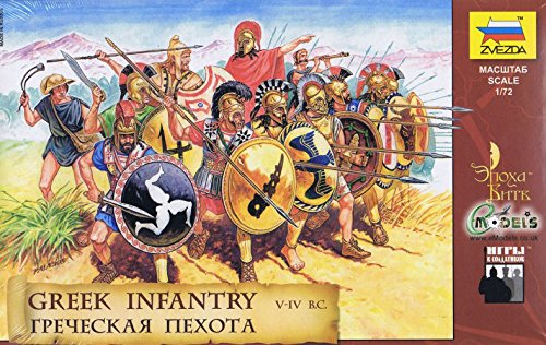 Greek Infantry Kit 1:72 - Zvezda - Kit Figure Militari - Kit Di Montaggio