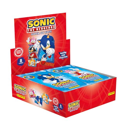 Panini Sonic The Hedgehog Classic Trading Cards-Confezione Da 18 Tasche, Shtcgp