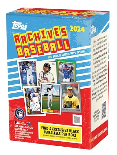Topps 2024 Archives Baseball - 56 Confezioni Di Carte Collezionabili (8 Carte Per Confezione)