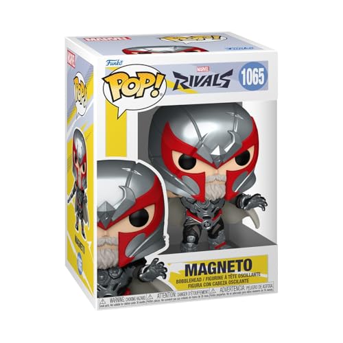Funko Pop! Games: Marvel Rivals - Magneto - Marvel Mrg - Figura In Vinile Da Collezione - Idea Regalo - Merchandising Ufficiale - Giocattoli Per Bambi