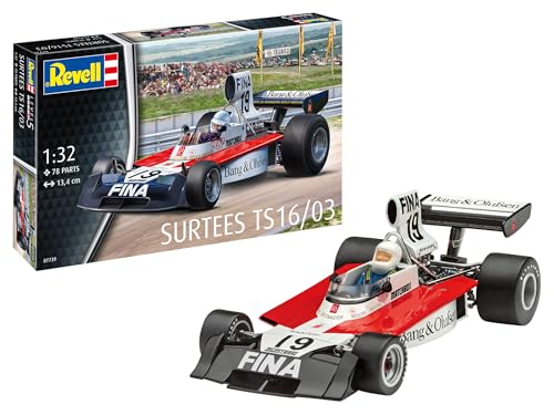 Revell 07739 Surtees Ts16/03-Modellino In Plastica Non Costruito/Non Verniciato, Scala 1:32