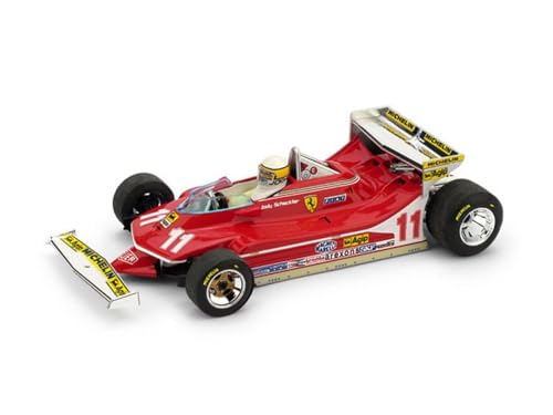 Brumm - R513Ch - Pronti Veicolo - Modello Per La Scala - Ferrari 312 T4 - Vincitore Gp Monaco 1979 - Scala 1/43
