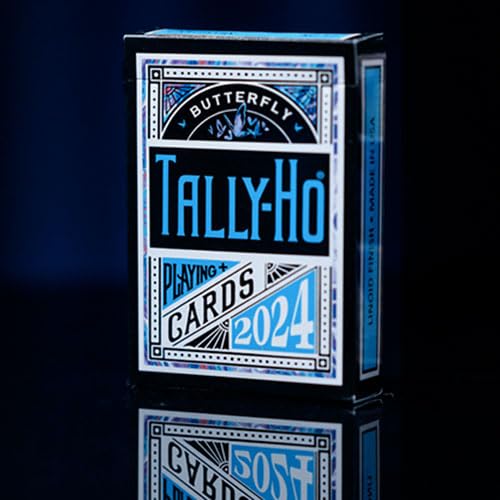 Solomagia Mazzo Di Carte Tally-Ho 2024 (Butterfly) Playing Cards By Us Playing Card Co