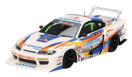 True Scale Miniatures Tsmv0023 - Nissa. Silvia (S15) Lb-Super Silhouette #555 Formula Drift Japan 2023 - Scala 1/43 - Auto In Miniatura Da Collezione