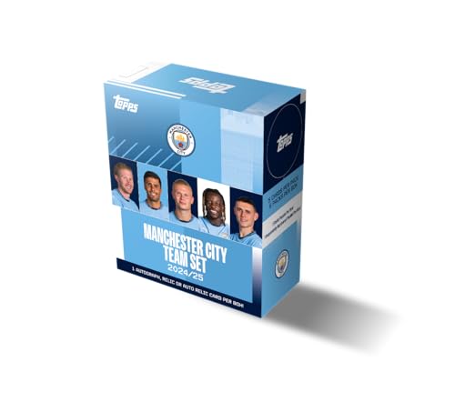 Topps Manchester City Team Set 2024-25 - Scatola (30 Carte)