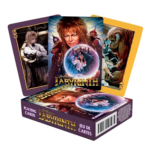 Aquarius 52536 Set Di 52 Carte Da Gioco - Labyrinth (David Bowie), Multicolore