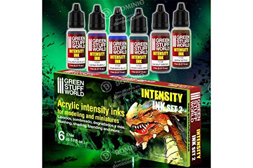 Green Stuff World Intensity Inks - Set 2