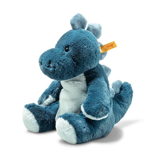 Steiff Schott Stegosaurus - Peluche A Forma Di Dinosauro, 28 Cm, Morbido Peluche Per La Pelle Delicata Dei Bambini, Lavabile In Lavatrice
