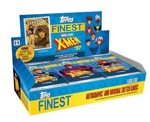 Topps Finest Marvel X-Men '97 - Scatola Per Hobby