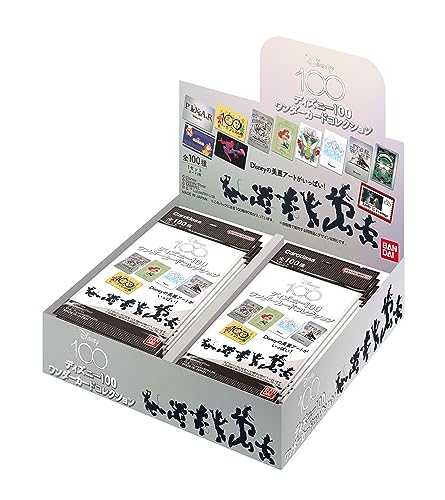Bandai Disney 100 Wonder Card Collection (Confezione Da 20)