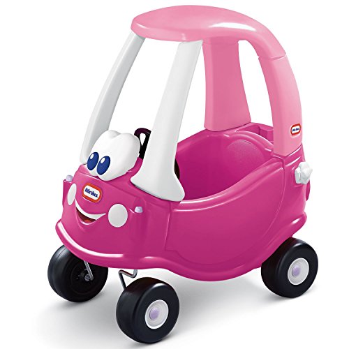 Little Tikes Furgoncino Cavalcabile Rosy - Include Porte Funzionanti, Volante, Clacson, Tappo Del Serbatoio, Interruttore Di Accensione - Per Il Gioco