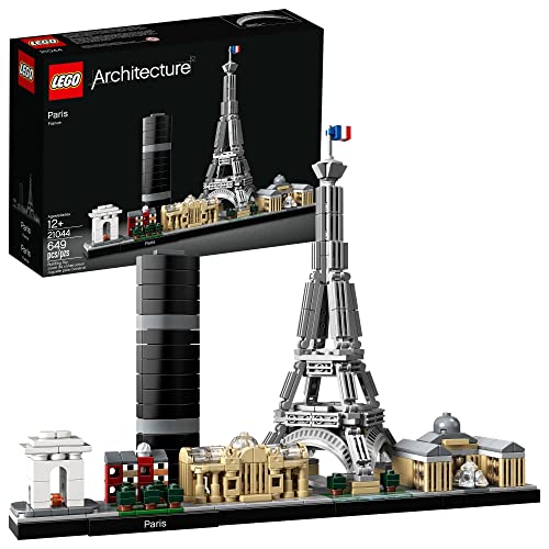 Lego Architecture Skyline Collection 21044 Paris Skyline Building Kit With Eiffel Tower Model And Other Paris City
