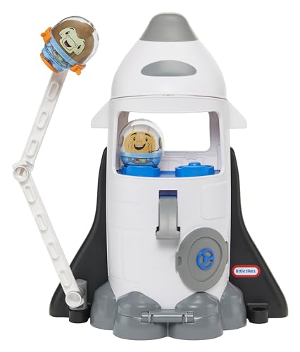 Little Tikes Toddle Tots Launch Time Rocket - Set Da Gioco Per Bambini - Razzo Spaziale E 3 Personaggi - Idea Regalo E Giocattolo Adatto A Bambini E R