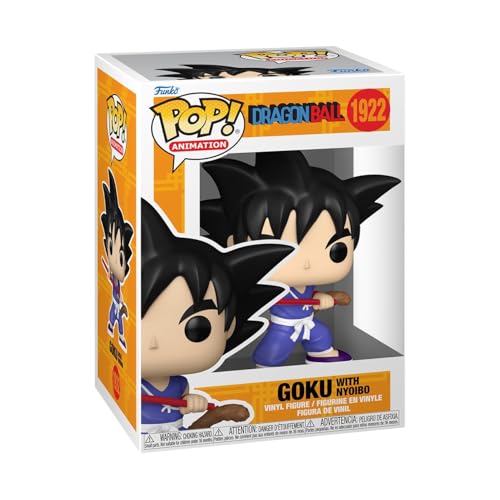 Funko Pop! Animation: Dragon Ball - Goku - (Nyoibou) - Figura In Vinile Da Collezione - Idea Regalo - Merchandising Ufficiale - Giocattoli Per Bambini