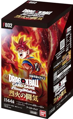 Dragon Ball Super Fusion World - Blazing Aura Fb02 Display (24 Buste) - Jap