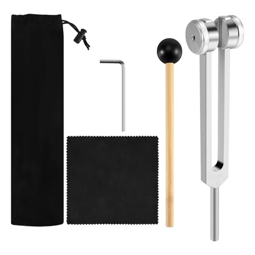 Nettoppo Diapason Bioacustico Ponderato Con Per Terapia Diapason Con Cursore Acustico 128 Hz