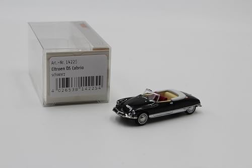 Brekina Ds Open Cabrio Chapron, Nero, N. 14225 1/87/Brn1647