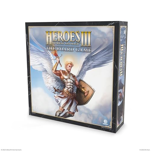 Heroes Of Might & Magic Iii - Gioco Di Ruolo Strategico Da Tavolo Per 1-4 Giocatori, Include 6 Miniature Di Eroi, Dai 14 Anni In Su (Inglese)